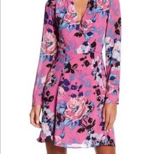 Brand New Leyden Floral Wrap Dress From Nordstrom